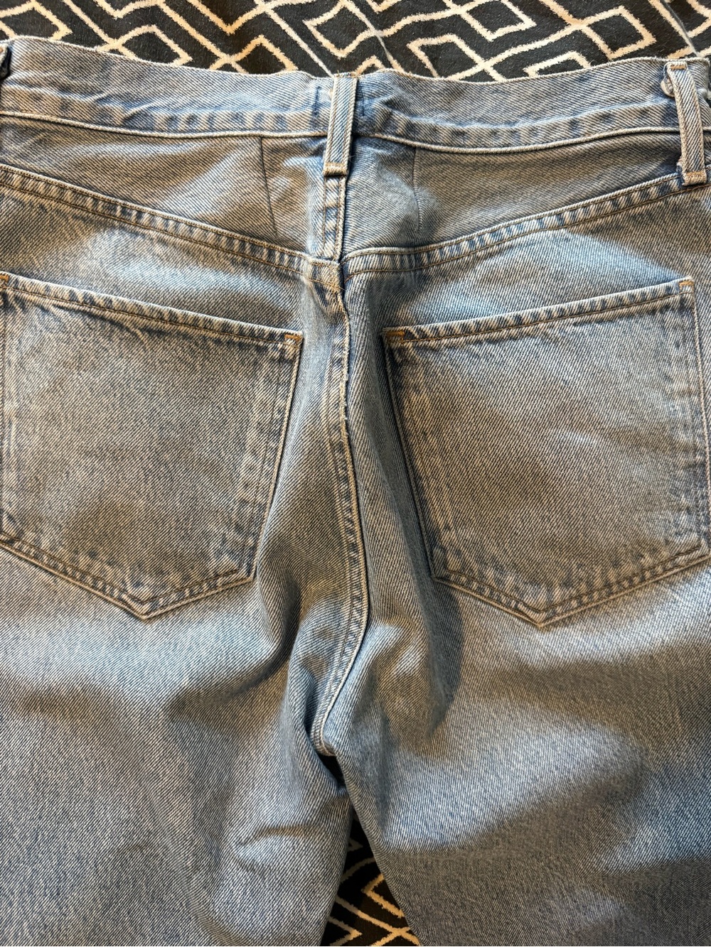 Agolde Riley High Rise Straight Crop Jean - Picture 5 of 7